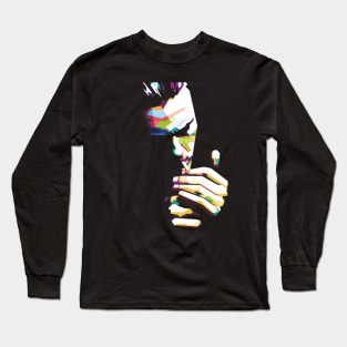 Pop art WPAP Long Sleeve T-Shirt